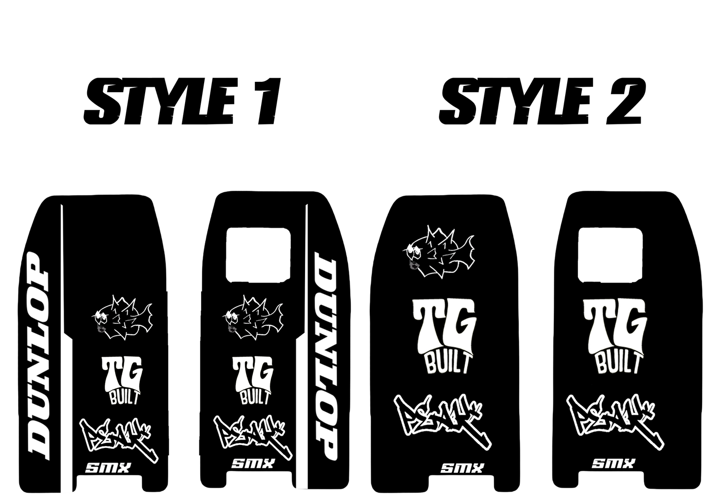 Ebox Fork guard stickers