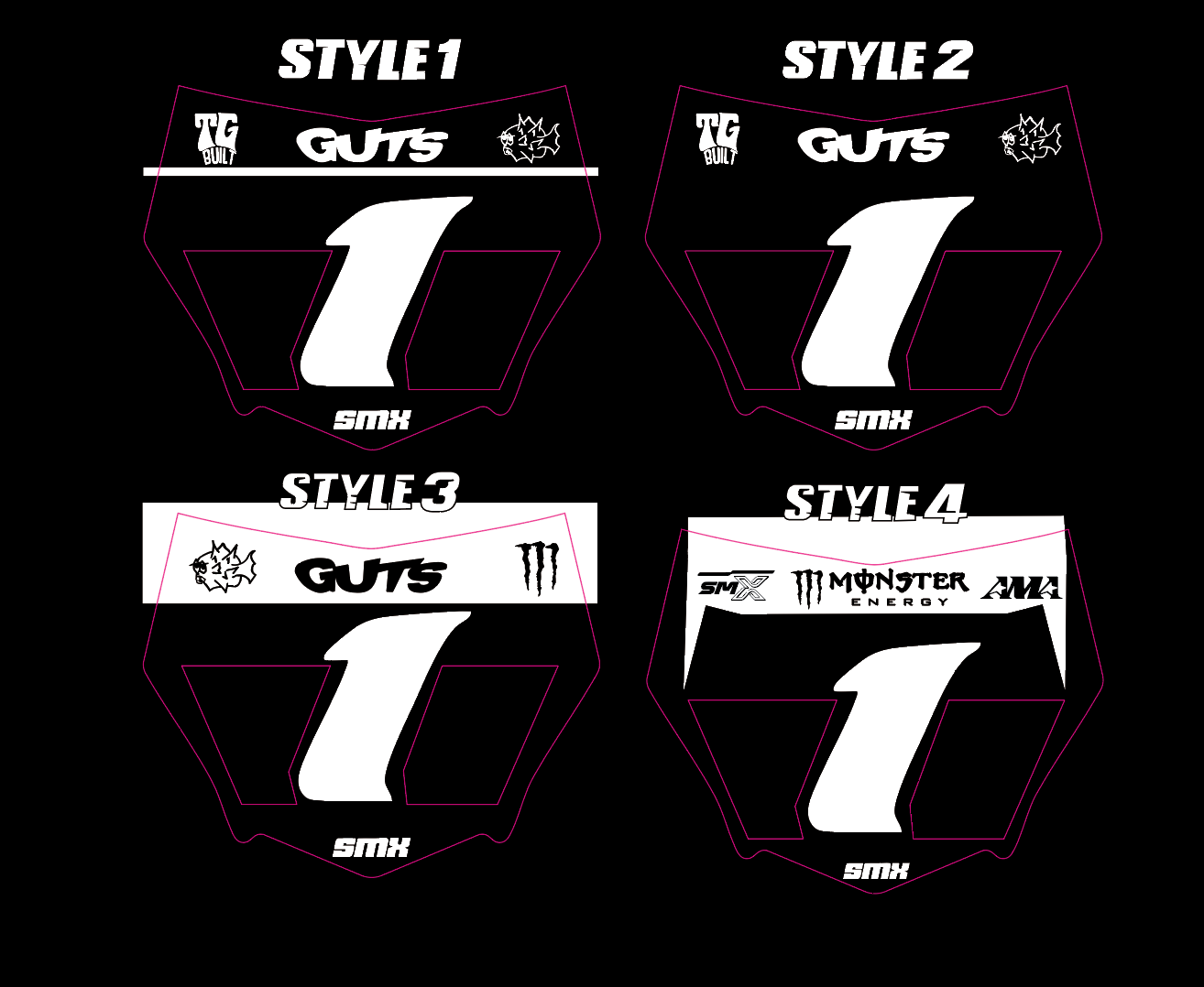 Vented Motocutz Plates