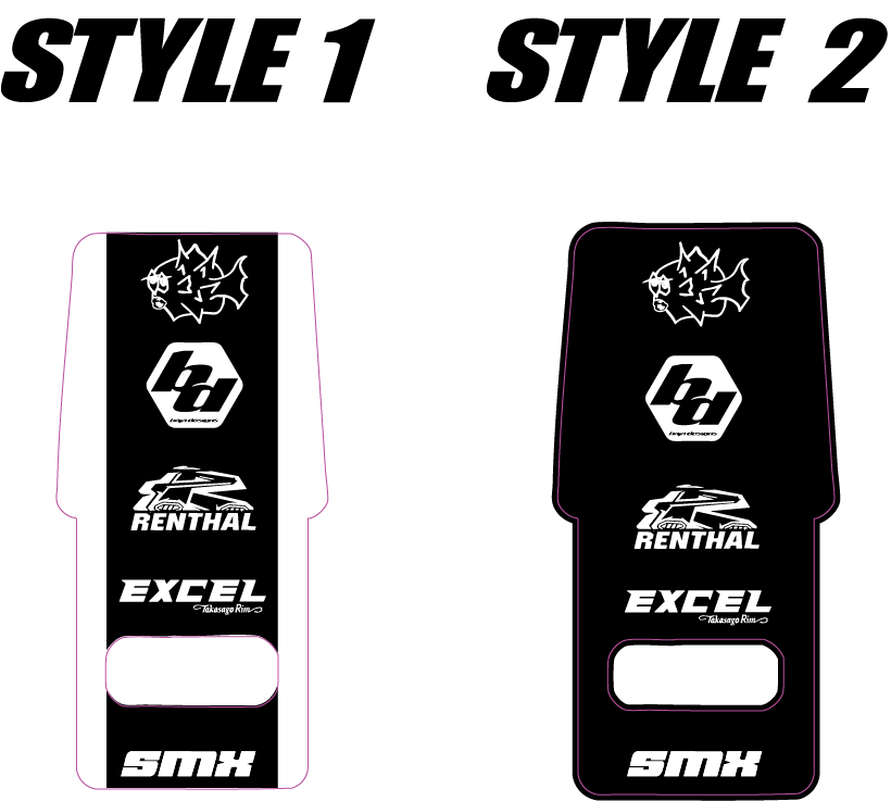 Surron Battery cover decals