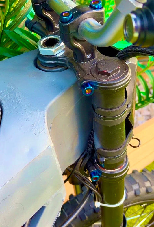 Tuttio and Yozma Triple Clamp Titanium Bolts (set of 4)