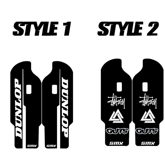 Dnm fork guard decals