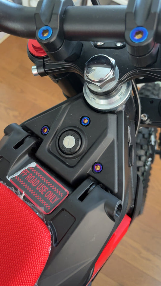 Yozma Key Ignition Titanium Bolts (set of 3)