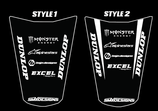 Eride Pro Rear fender Sticker