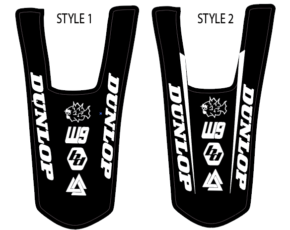 YOZMA REAR FENDER DECAL